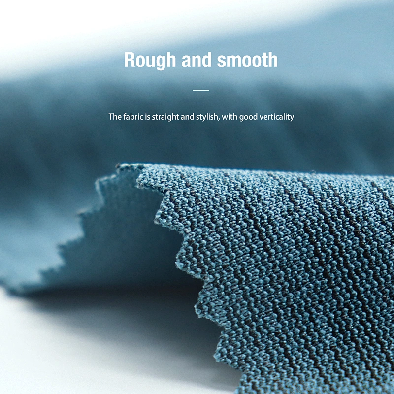 Cationic elastic knitted knitted fabric